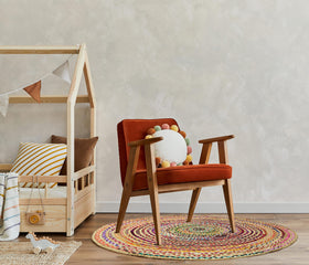 Cotton Craft living room rug pairs with furniture for cozy ambiance.