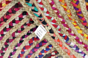 Cotton Craft jute and cotton fiber texture brings natural warmth to interiors.