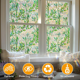 COUNTEWOL privacy window film suits kitchens and bathrooms with decor value