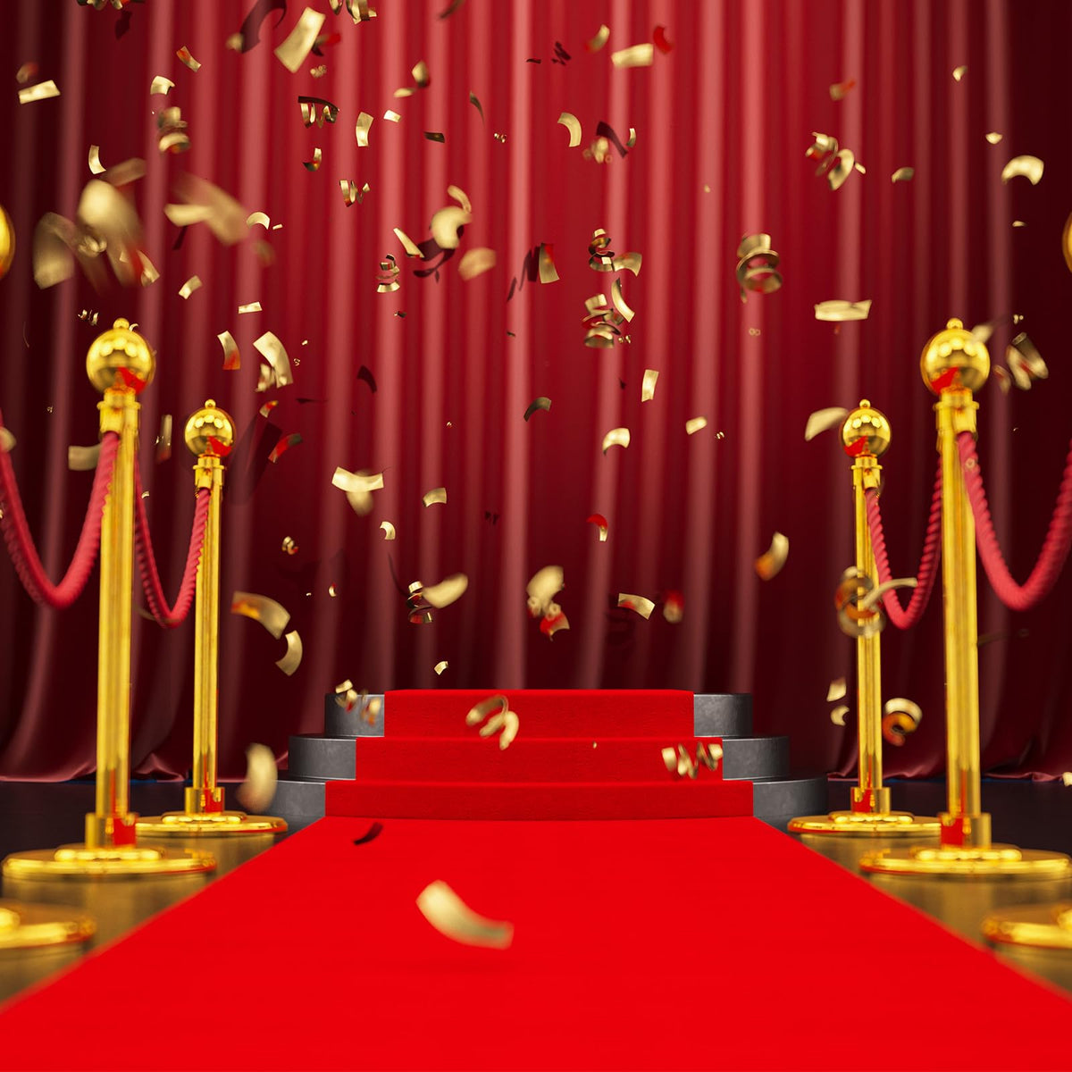 Couzssyhi red carpet runner full red carpet spread for elegant entrances.