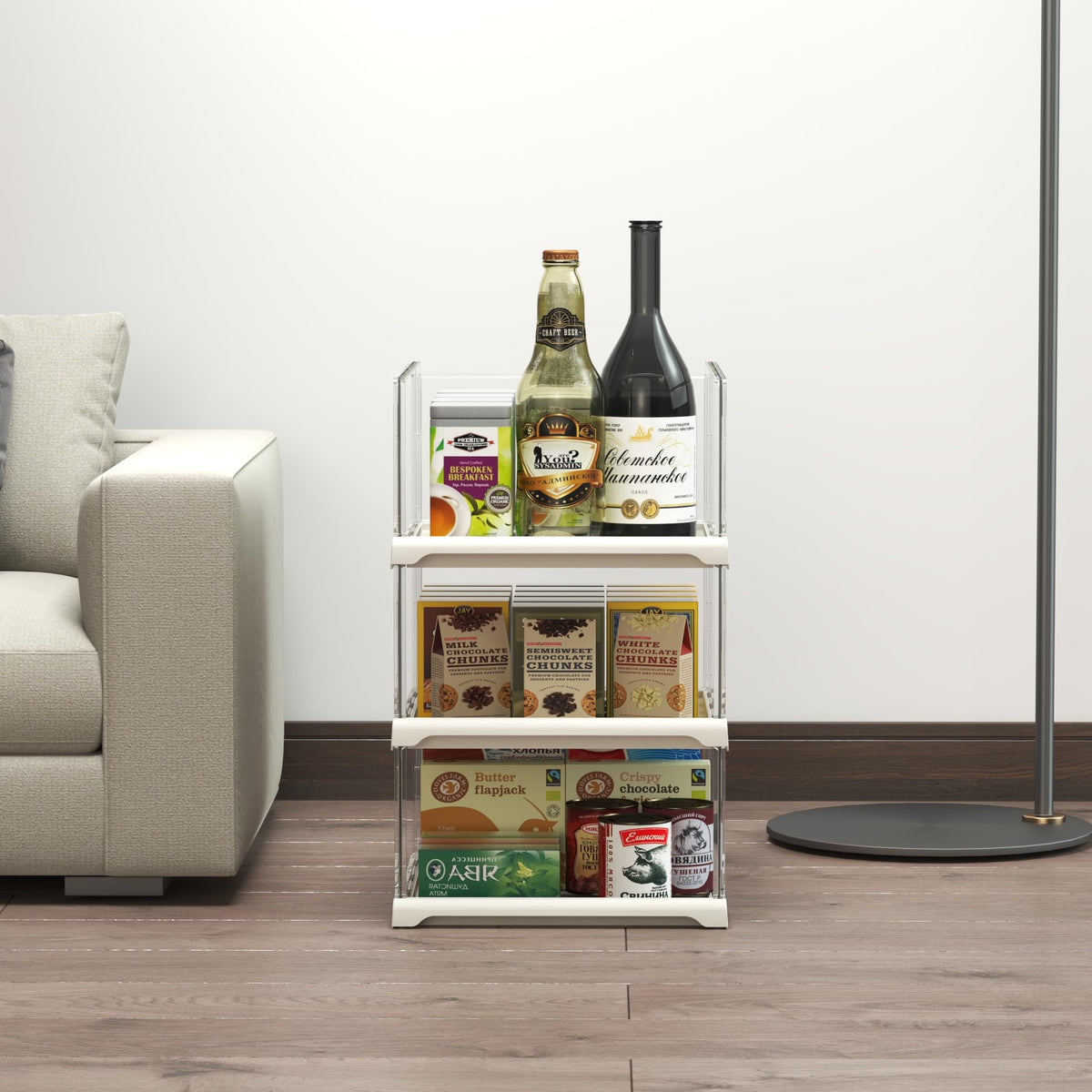 Covetree durable PP plastic construction for long-lasting closet storage