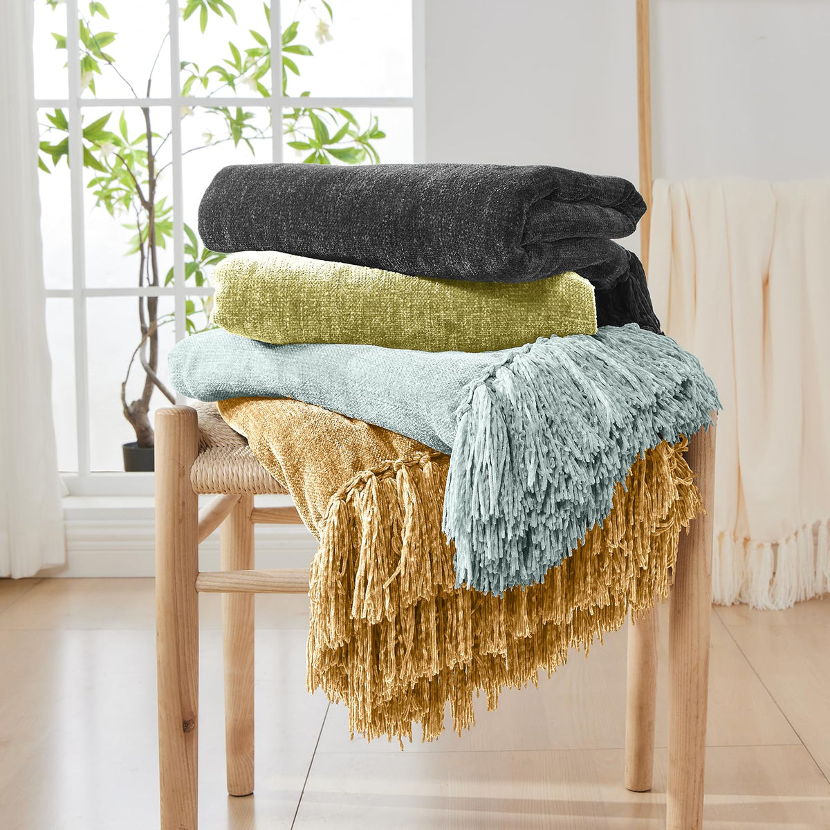 CozeCube throw compact enough for travel and cozy on the go.