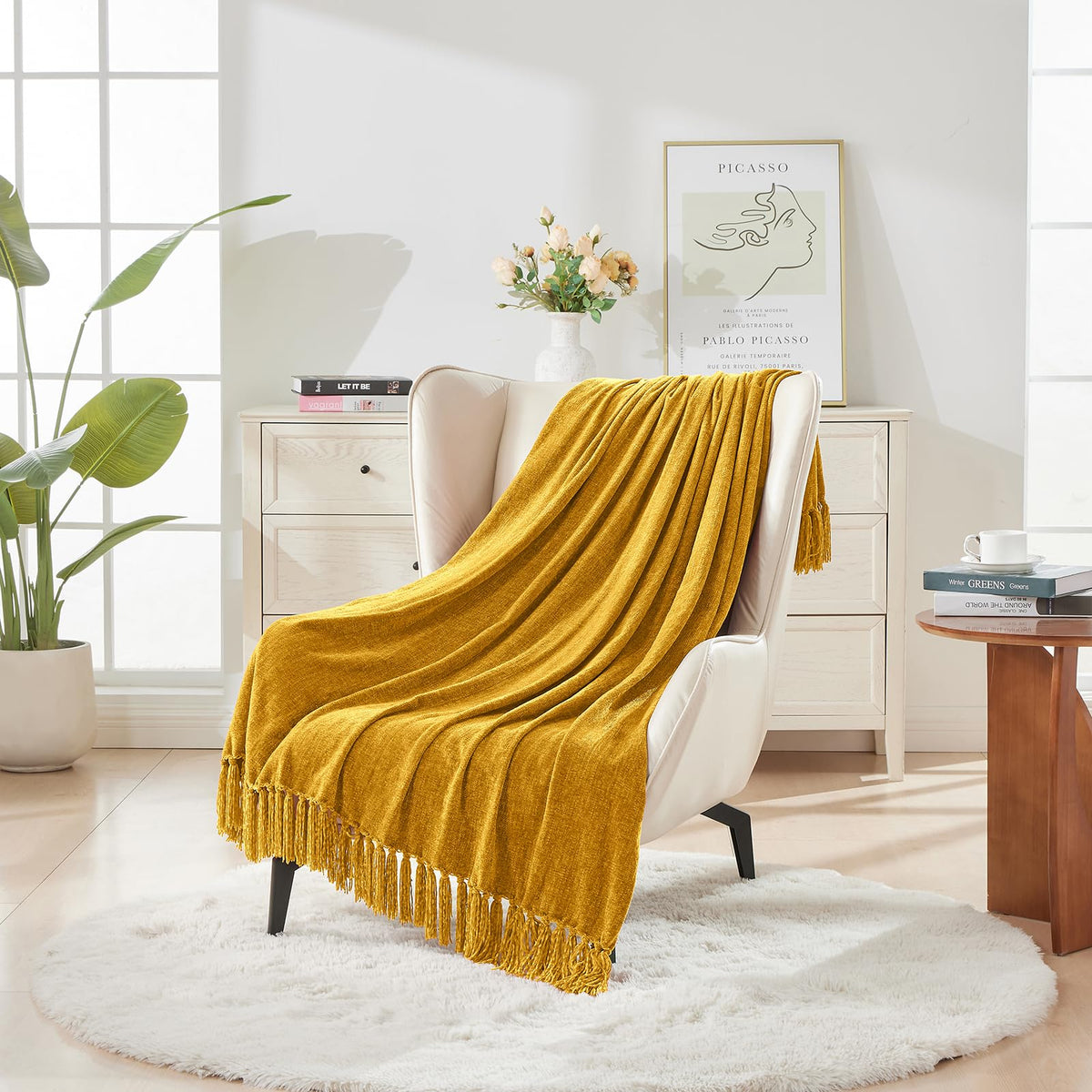 CozeCube chenille throw weave texture showing soft warmth