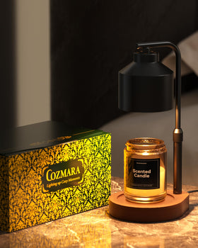 Cozmara flameless, smokeless operation creates a relaxing atmosphere without soot.