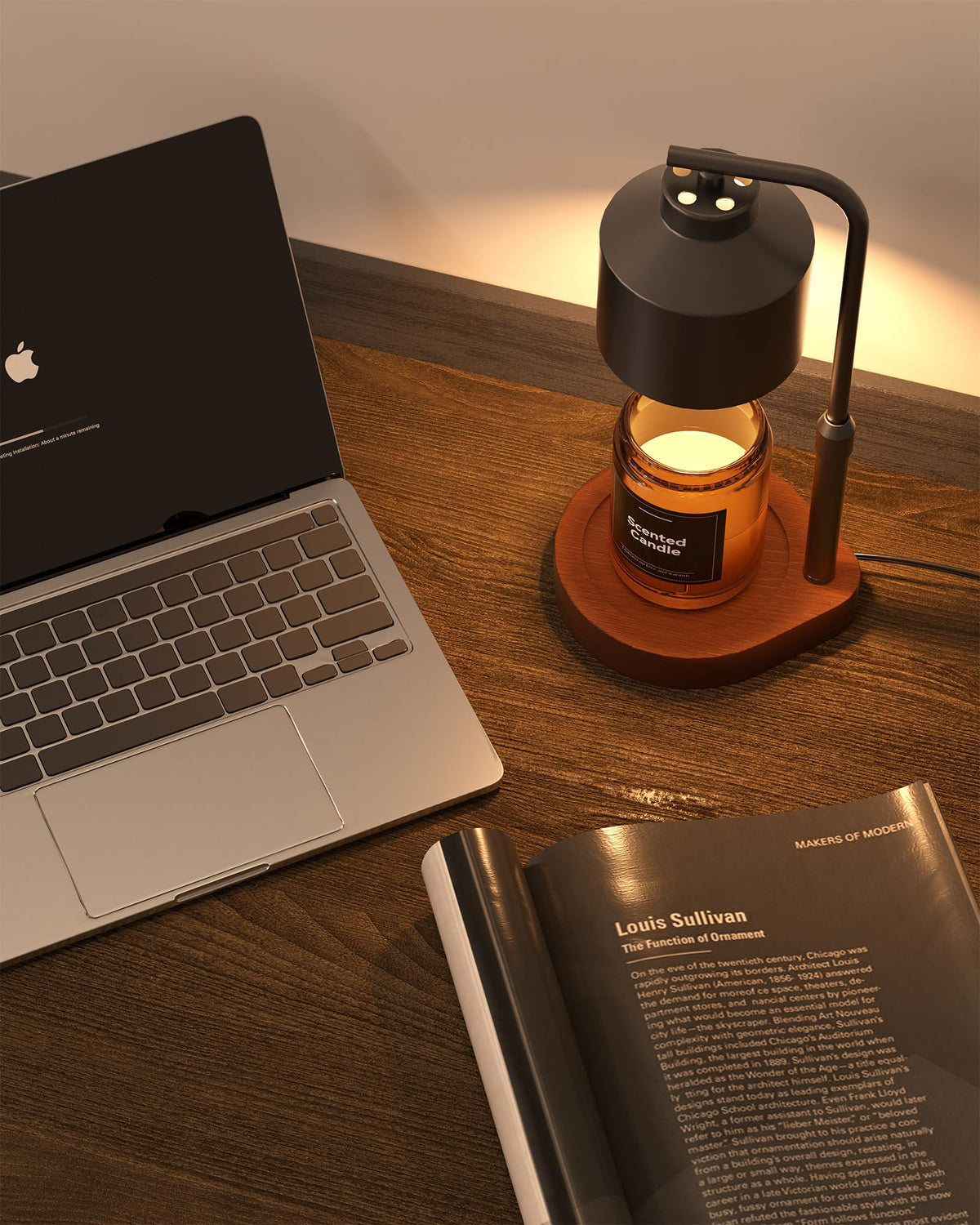Cozmara timer dimmer lets you set 2, 4, or 8 hours for convenient use.