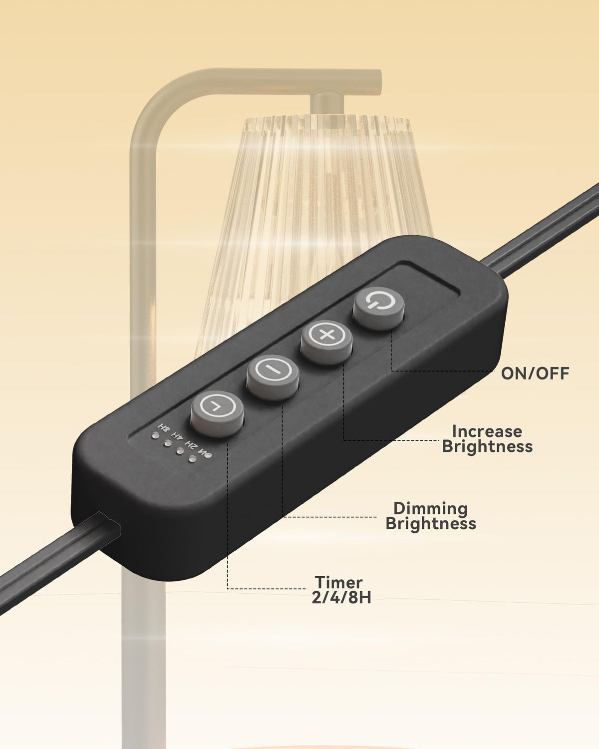 Cozmara Candle Warmer Lamp timer and dimmer enable flexible ambiance.