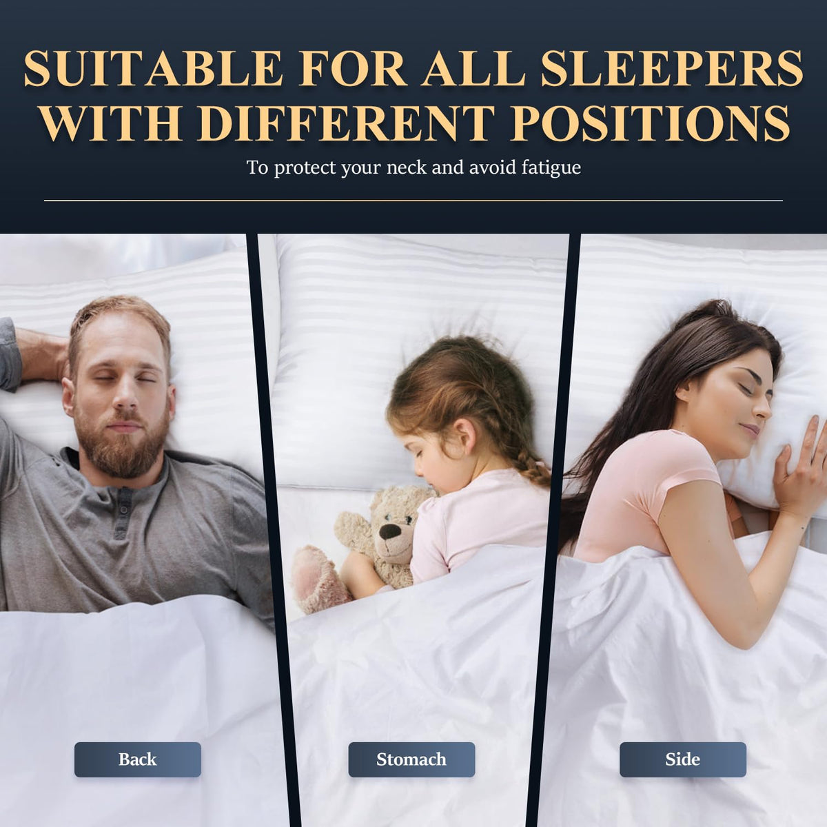 COZSINOOR soft vs firm option clearly shown for sleep preferences.
