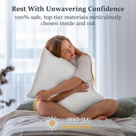 COZSINOOR hotel-quality fluff with generous loft and plush comfort