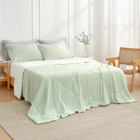 Cozy Bliss breathable fabric close-up shows soft texture.