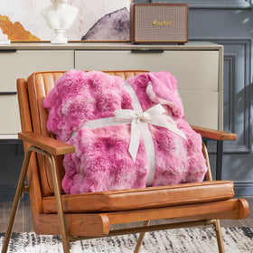 Cozy Bliss bubble high-low design creates visual interest and cozy texture
