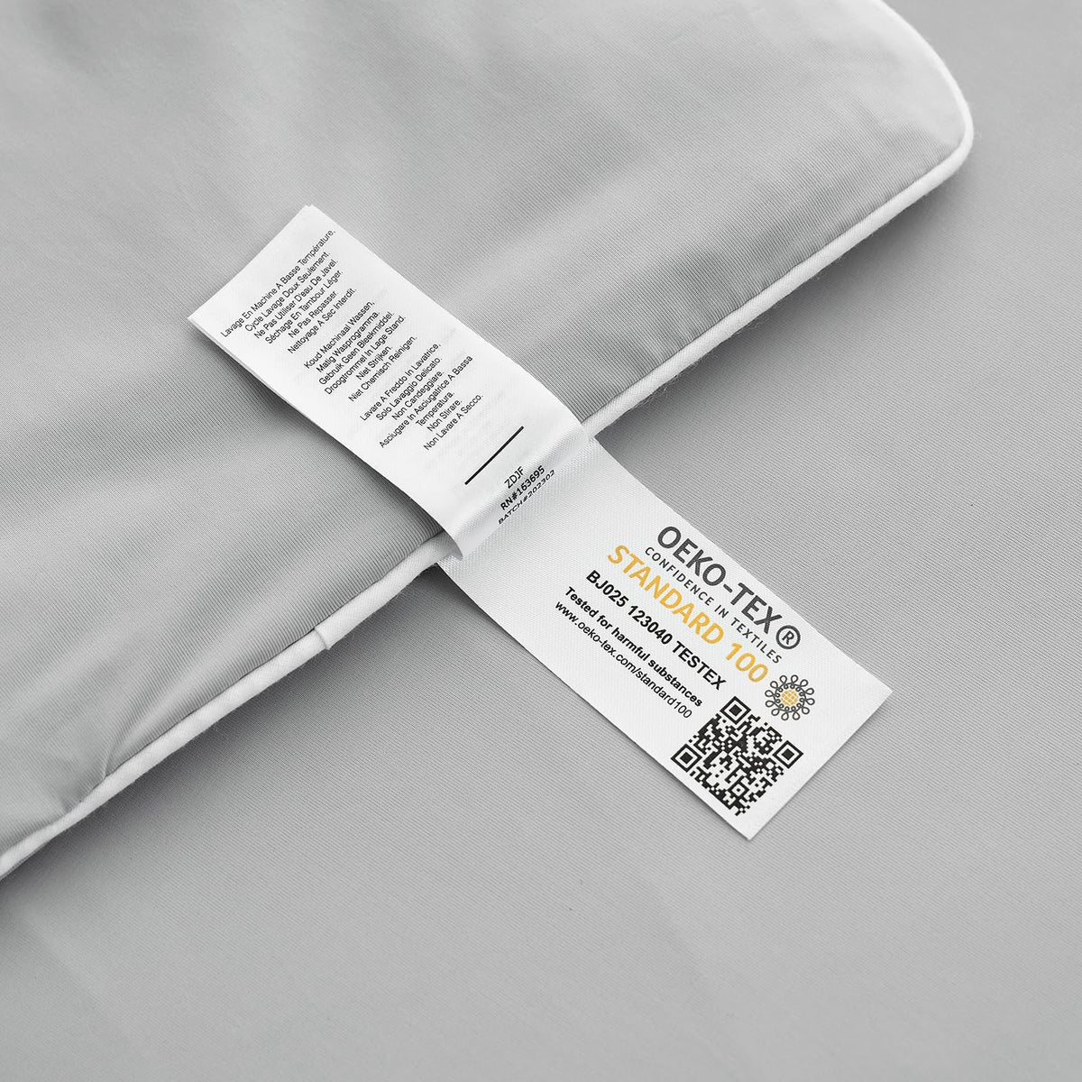Cozy Bliss cooling comforter on bed in a cozy bedroom