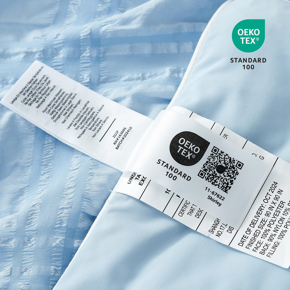 Cozy Bliss king-size option fits large beds with ease