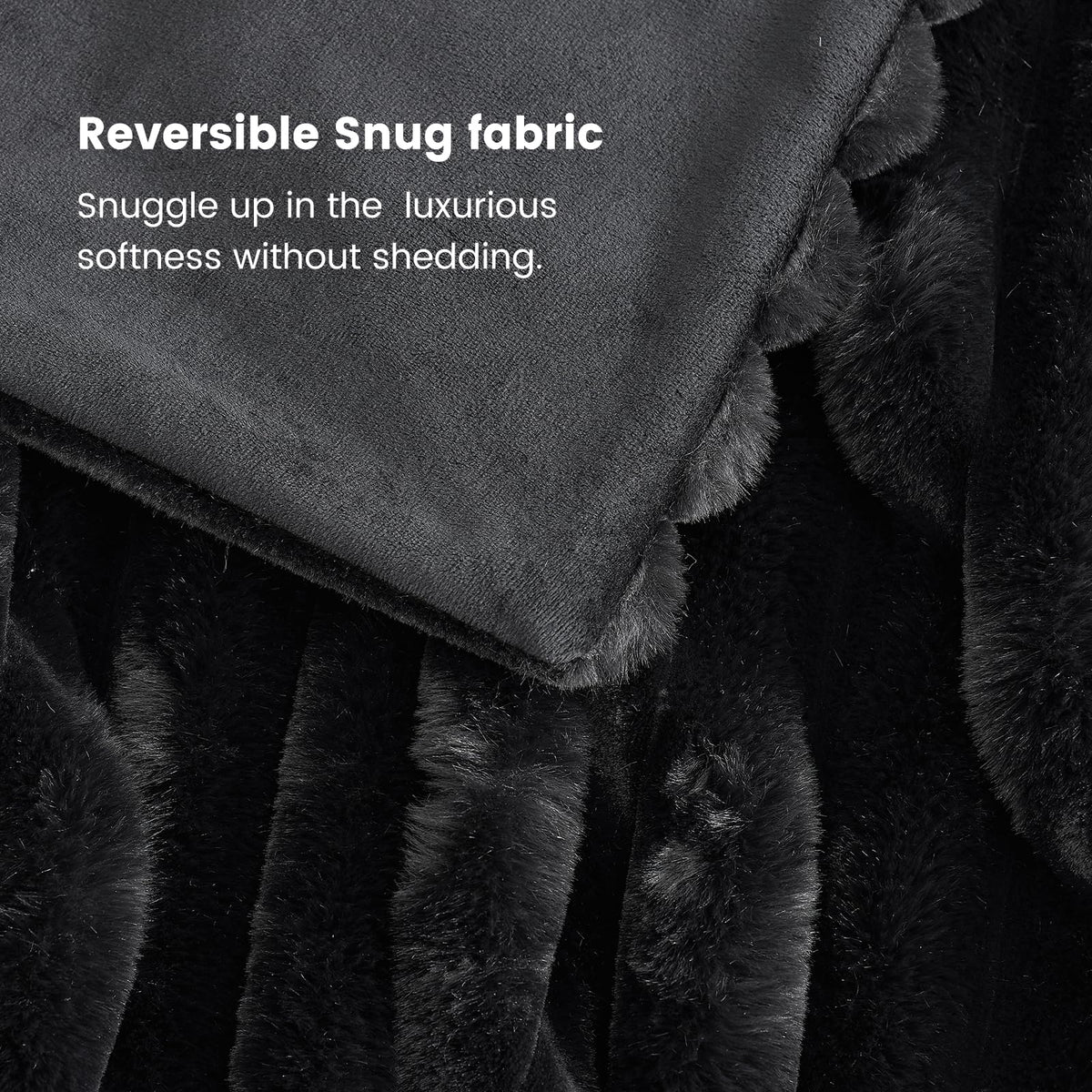 Cozy Bliss decorative throw boosts sofa aesthetics.