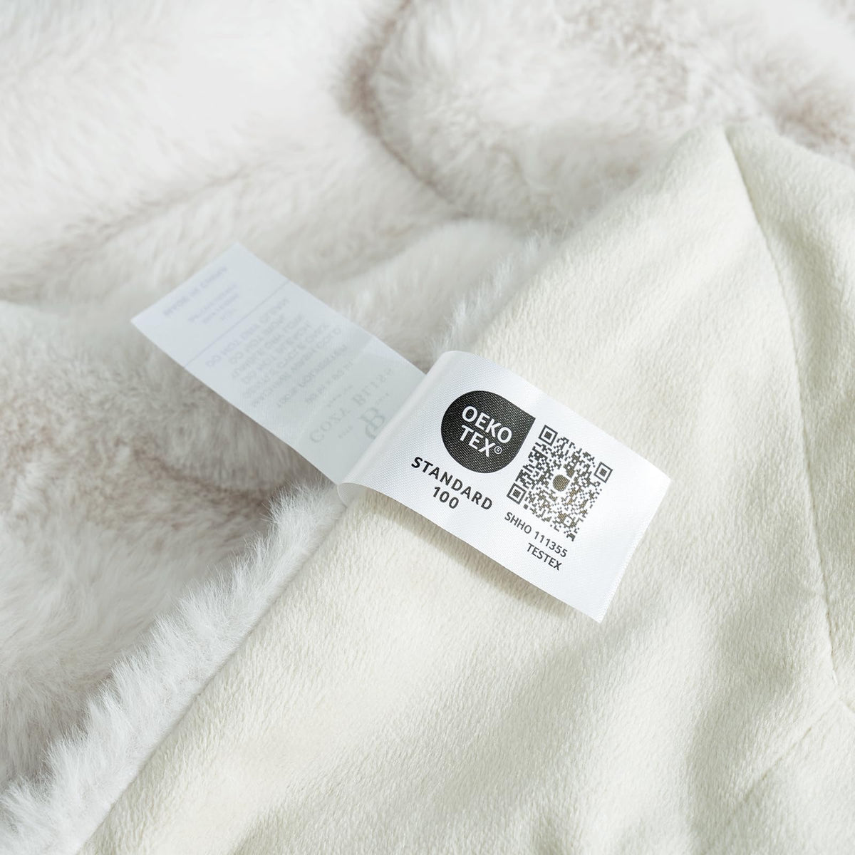 Cozy Bliss Deluxe sheared design enhances any room decor.