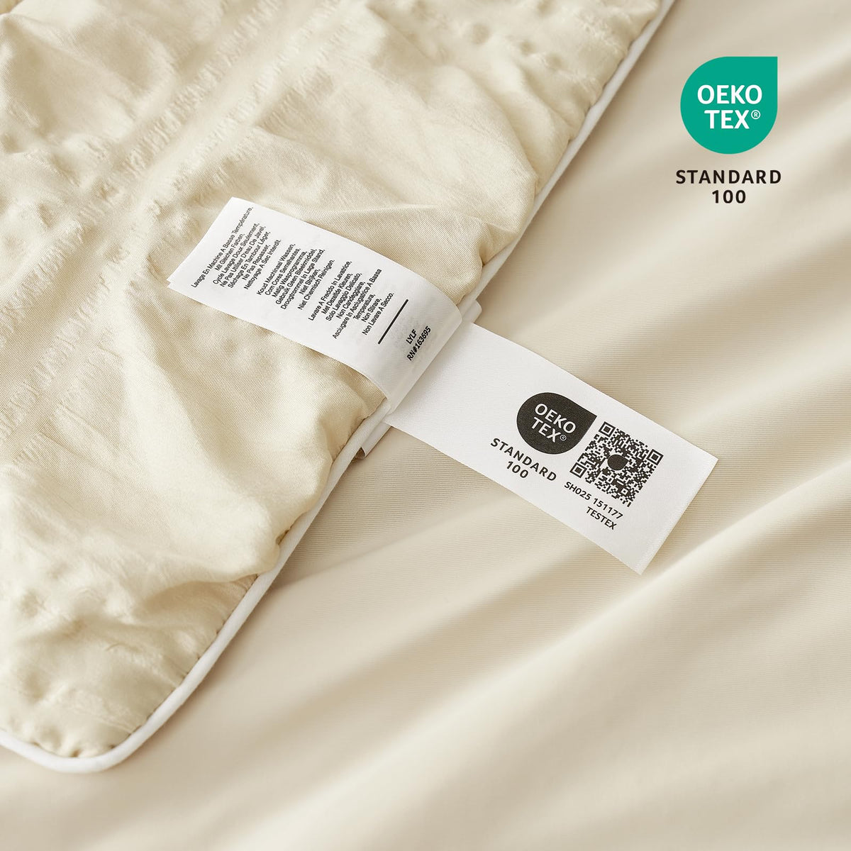 Cozy Bliss reinforced stitching resists pilling for long-lasting use.