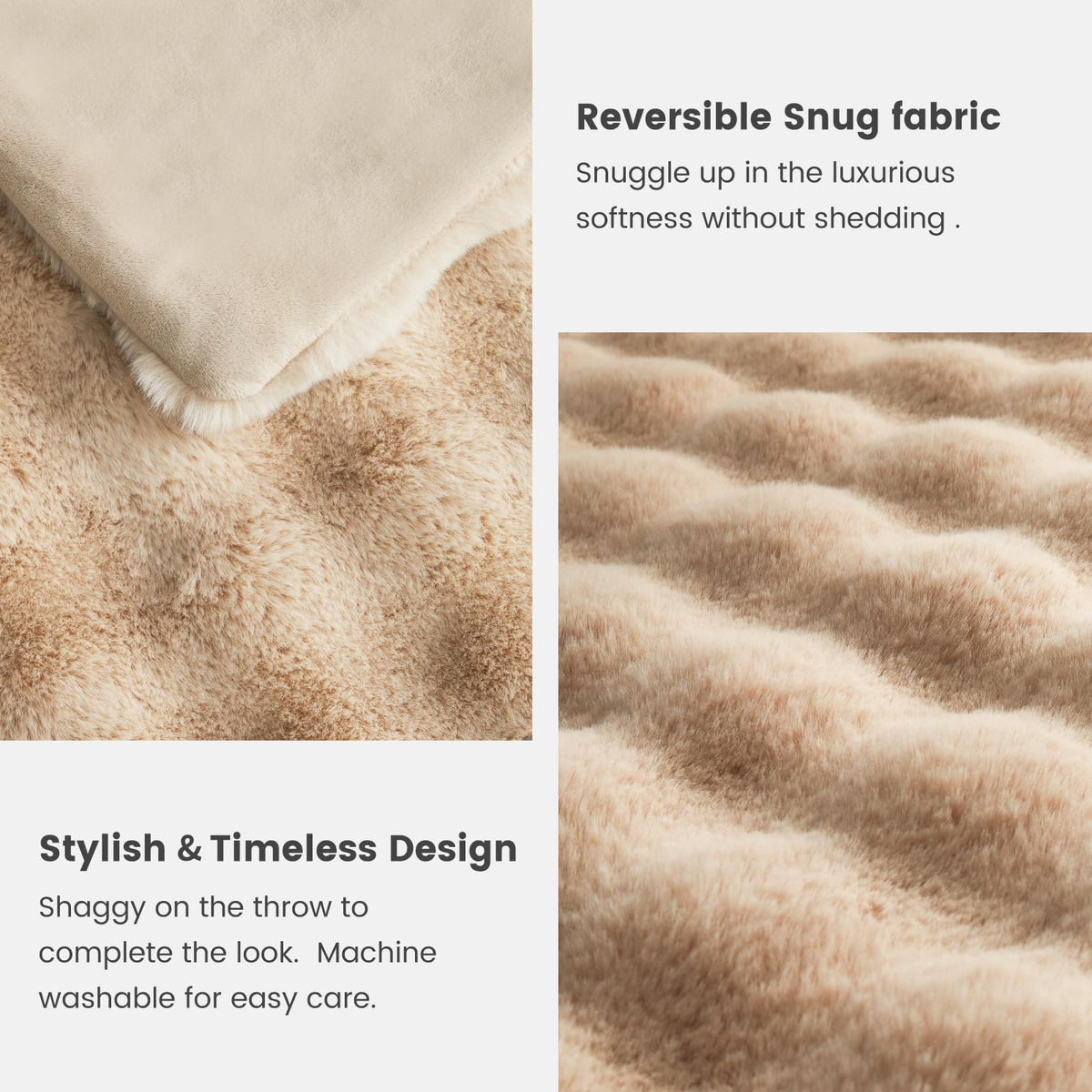 Cozy Bliss easy-care wash-and-dry guidance for maintenance.