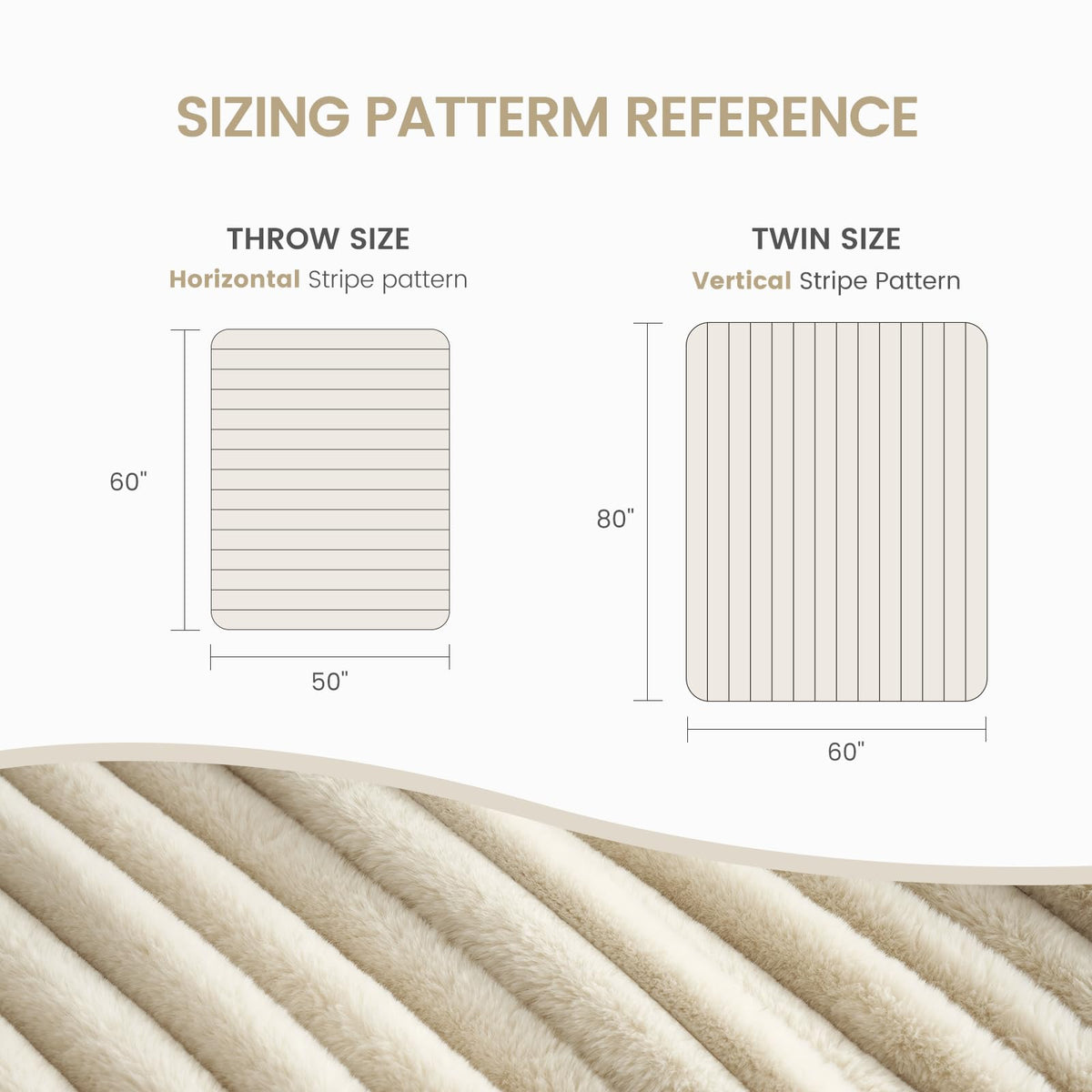 Cozy Bliss Faux Fur Throw Blanket machine-washable care in cold water.