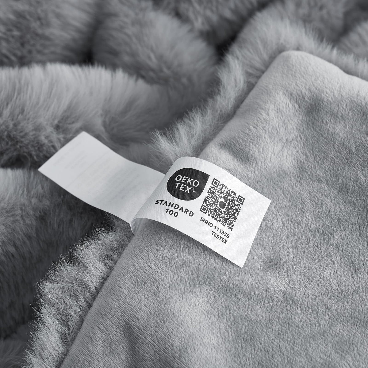 Cozy Bliss machine wash cold care simplifies upkeep