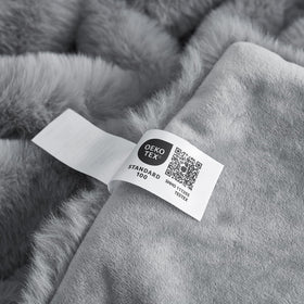 Cozy Bliss machine wash cold care simplifies upkeep