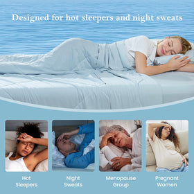 Cozy Bliss soft lightweight fabric close-up highlights silk-smooth feel.