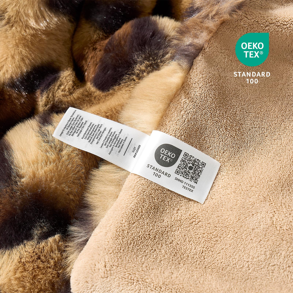 Cozy Bliss triple anti fleece finish resists fading and shedding