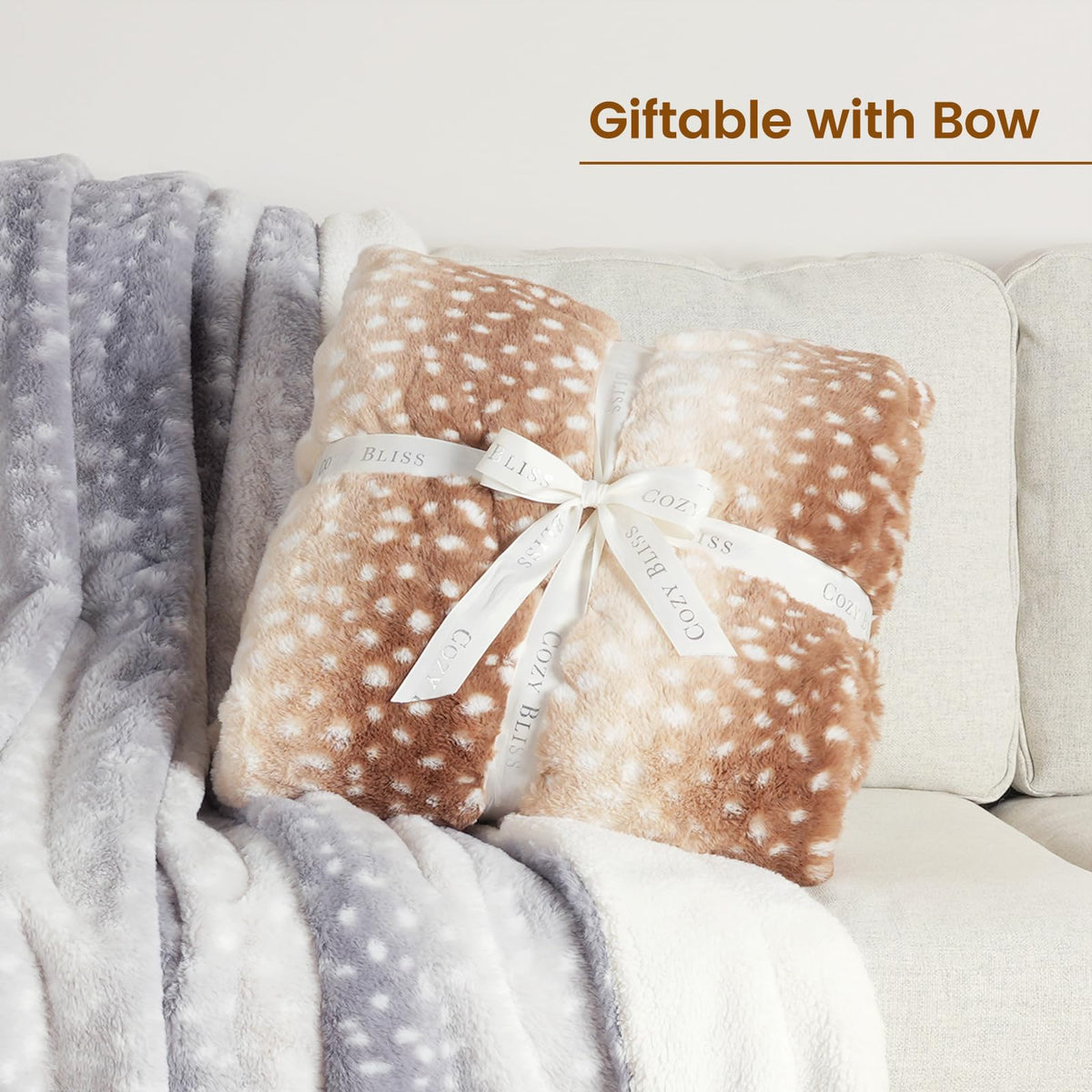 Cozy Bliss versatile throw for sofa, bed, or accent decor