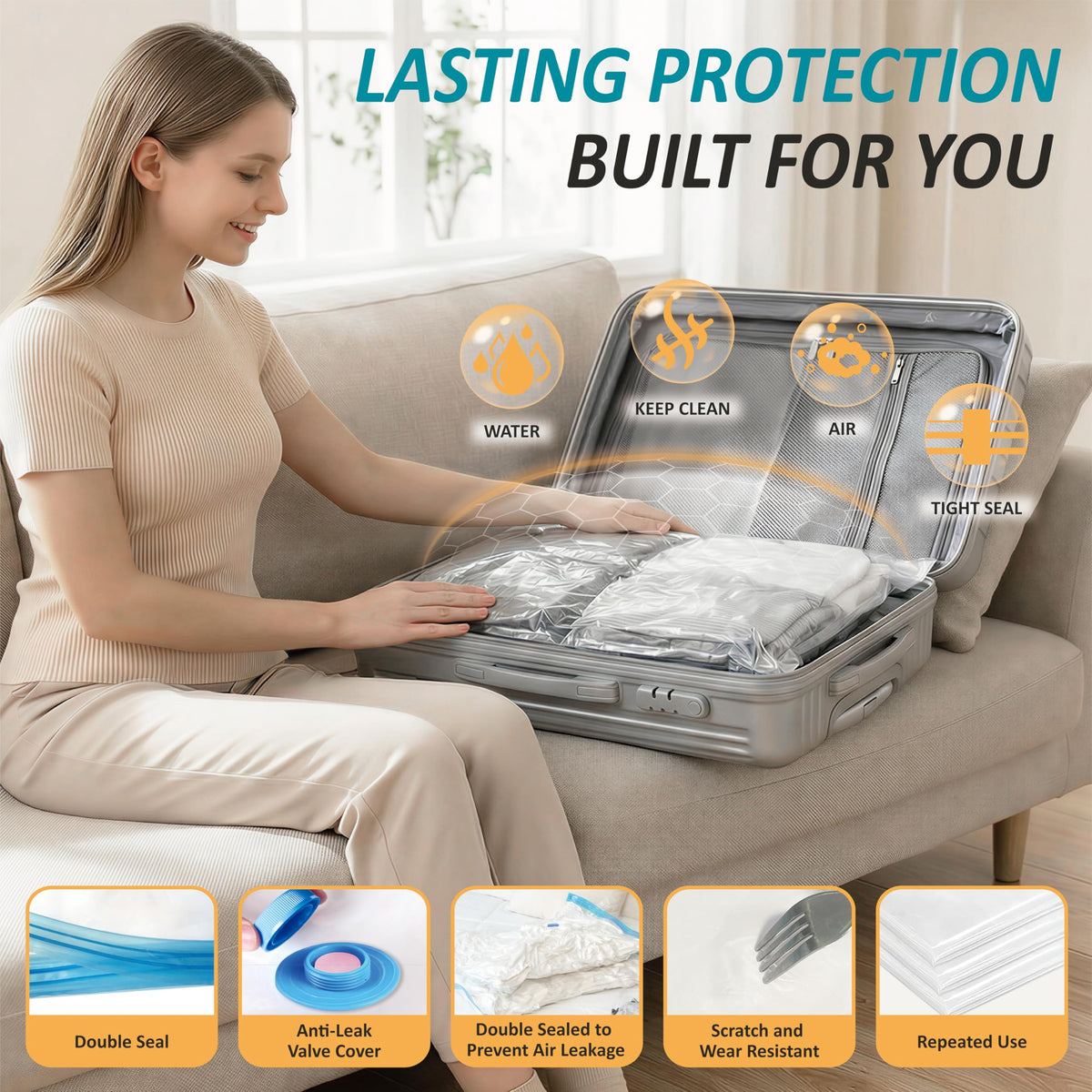 Cozy Essential transparent design lets contents show through