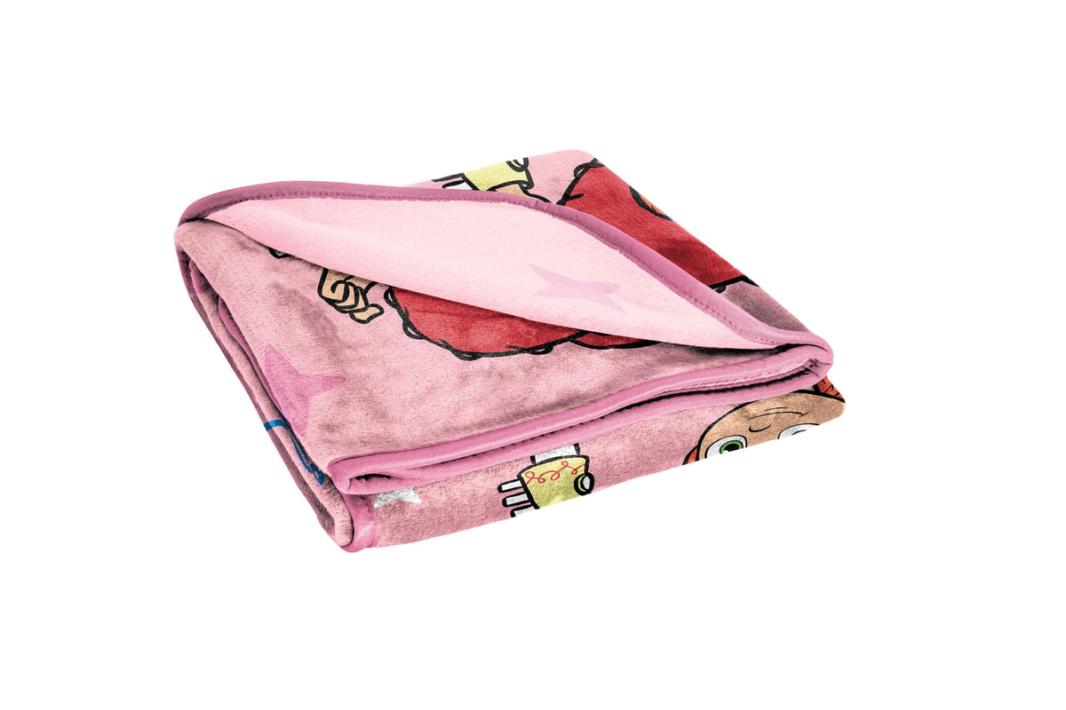 Cuddle-ready throw perfect for movie nights or travel