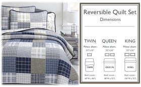 Benjamin dinosaur quilt is easy to care for with machine washable design.