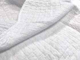 Cozy Line bed skirt secures under the platform for a neat look.