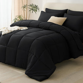 CozyLux queen comforter set packaging highlights quality and ready-to-gift presentation.