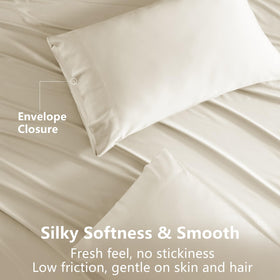 CozyLux fabric close-up shows breathable bamboo rayon texture
