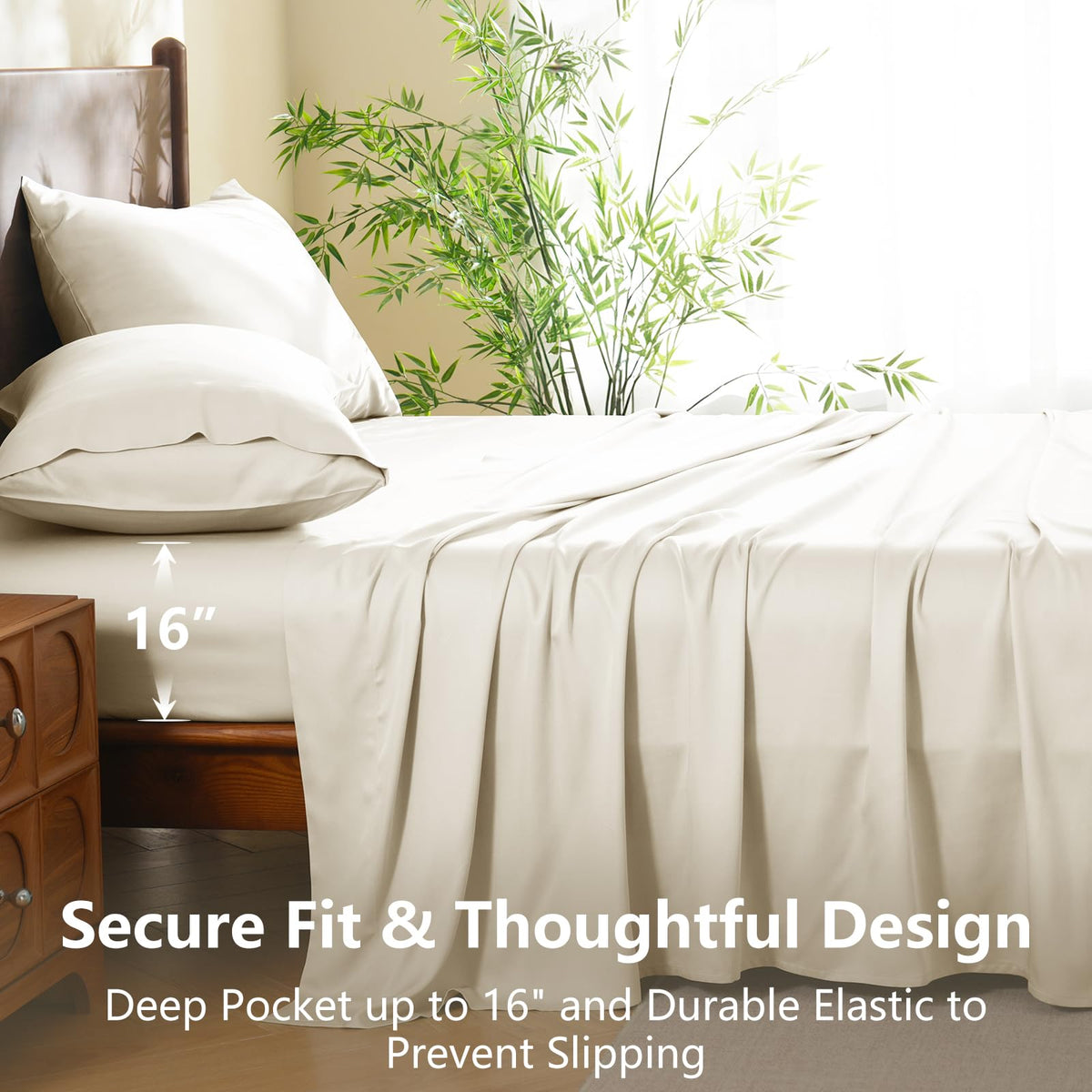 CozyLux king pillowcases 20x40 inches for hair and skin comfort