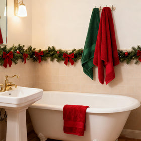 COZYART hotel-quality towels ideal for guest bathrooms and spa spaces