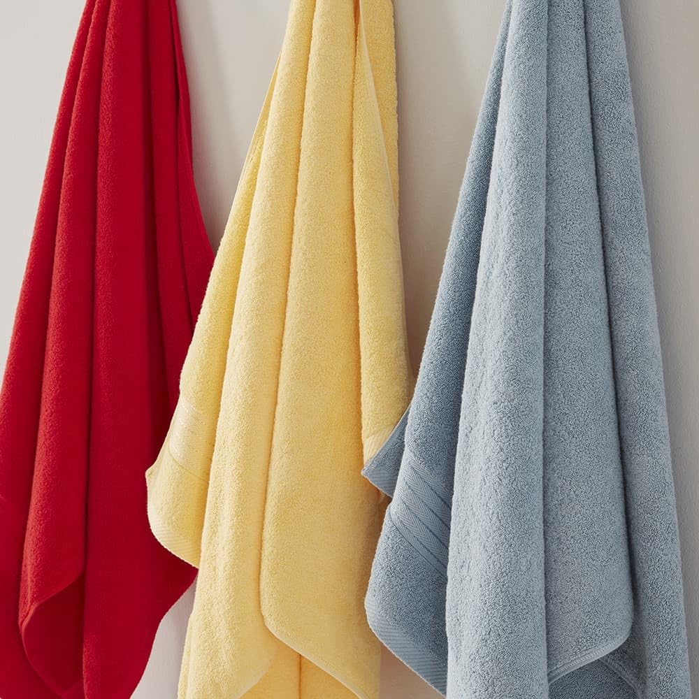 COZYART yellow washcloths 13x13 for gentle cleansing