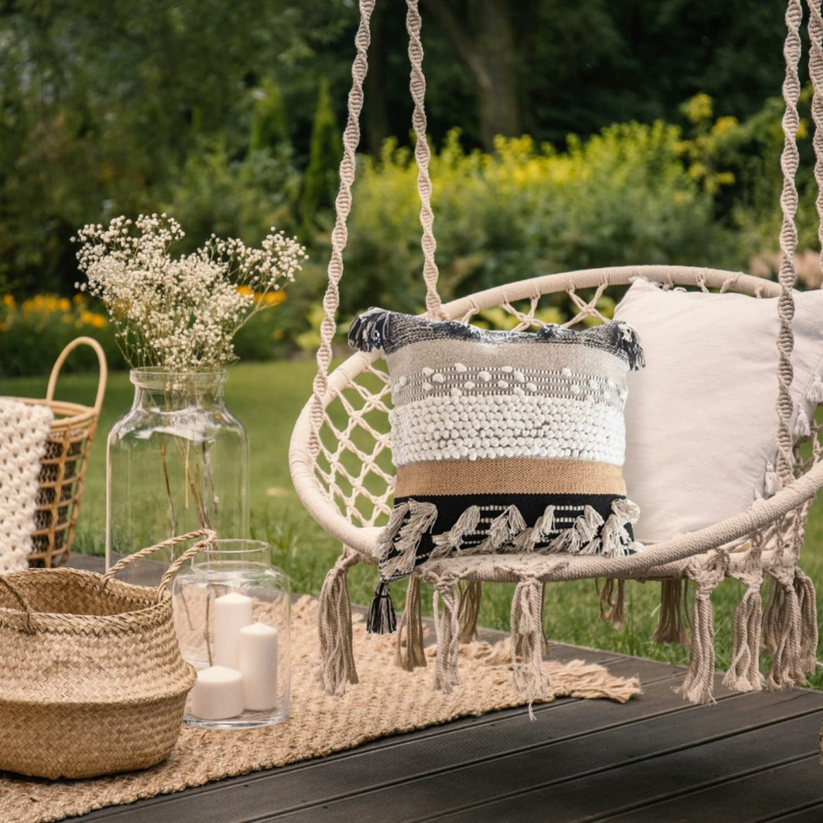 COZYDEKO cream neutral pillow cover complements diverse decor styles elegantly.