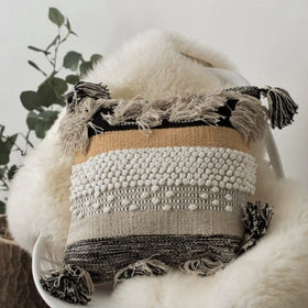 COZYDEKO textured handwoven cotton creates a soft, durable accent for everyday living.