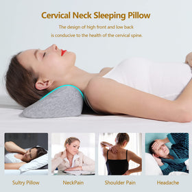 Cozyhealth memory foam neck pillow core offers slow rebound comfort