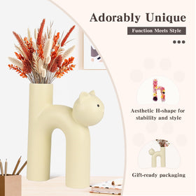 CozyKoala cat vase packaging, gift-ready presentation for cat lovers.