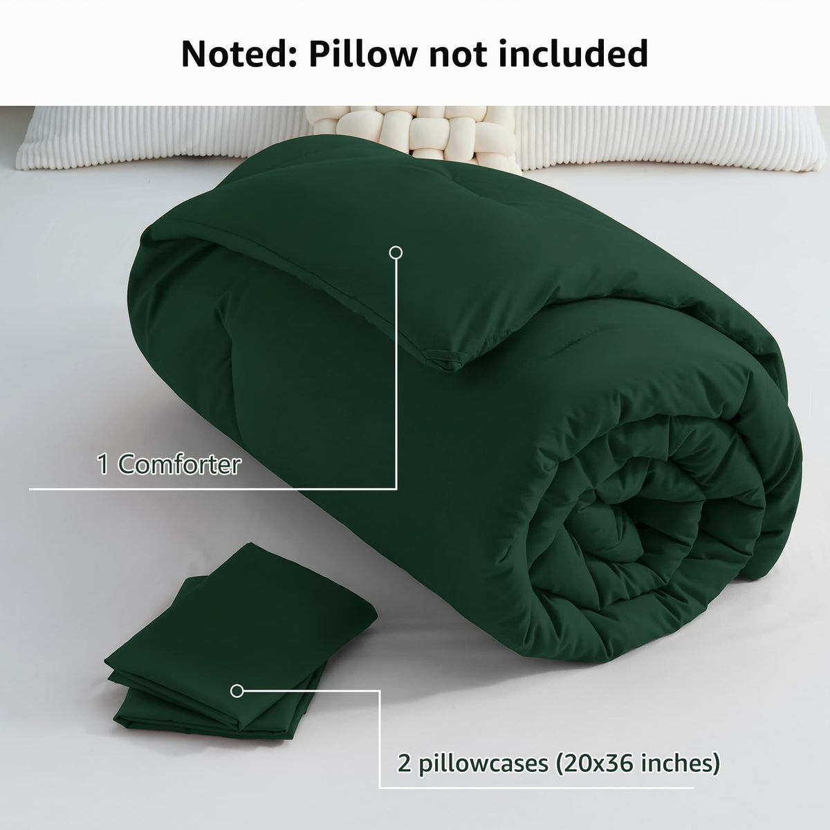 CozyLux all-season breathable bedding ideal for year-round comfort.