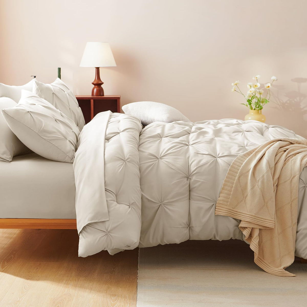 CozyLux all-season comfort for year-round warmth and breathability.