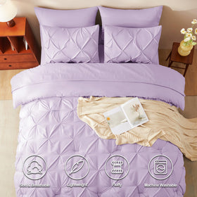 CozyLux bed-in-a-bag lavender tones for coordinated bedroom refresh