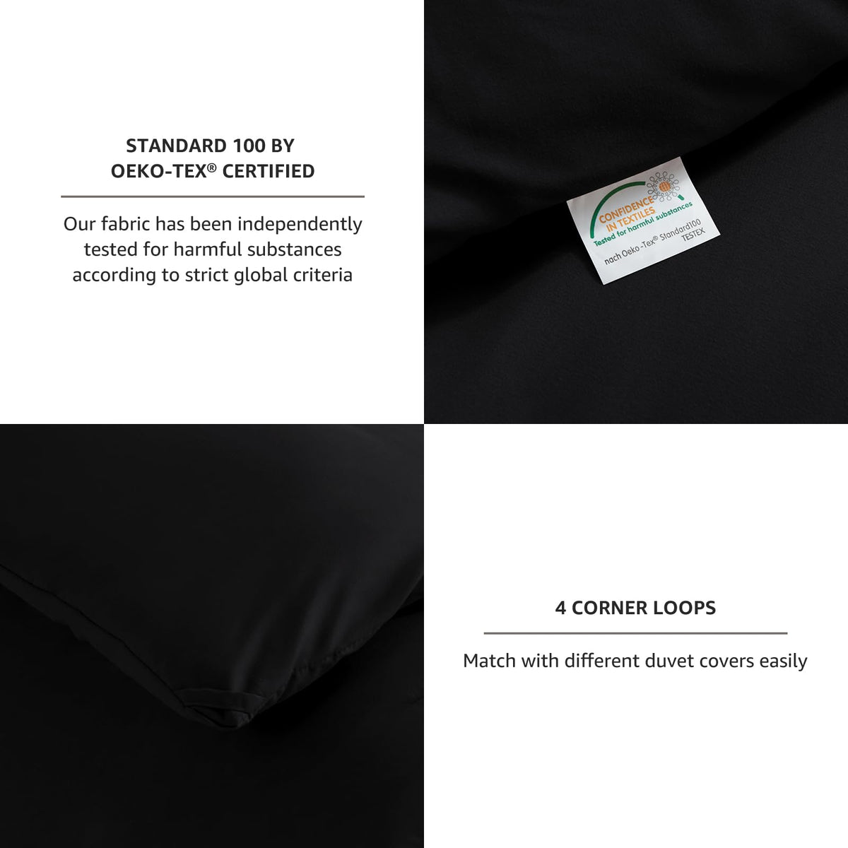 CozyLux comforter folded neatly to reveal plush fill and silhouette.