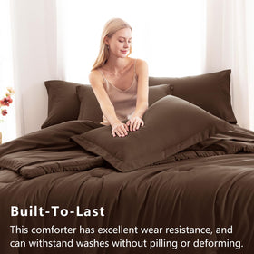 CozyLux comforter stitch-detail highlighting durable quilting