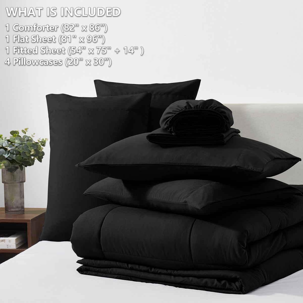 CozyLux envelope pillowcases keep pillows neatly enclosed