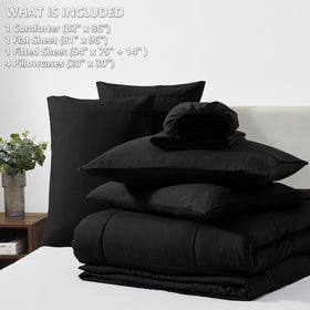 CozyLux envelope pillowcases keep pillows neatly enclosed