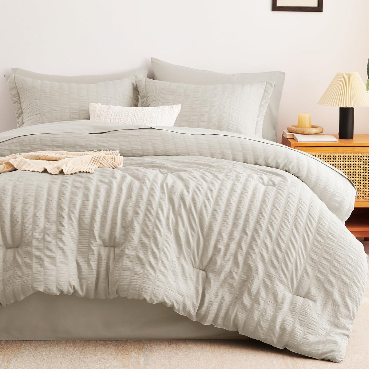 CozyLux flat sheet 108x102 with generous drape for easy tucking.
