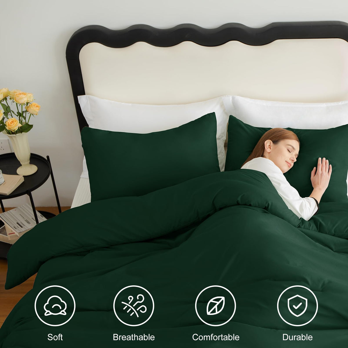 CozyLux hidden stitch design keeps filling secure for long-lasting coziness.