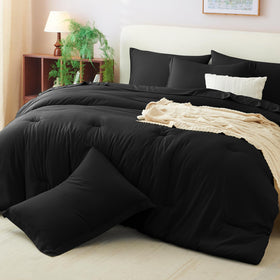 CozyLux packaging scene with vacuum seal hints at quick setup.