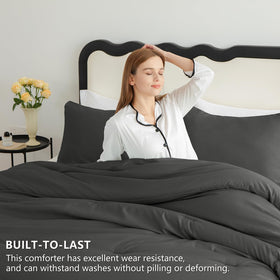 CozyLux hidden stitching close-up shows durable construction that keeps filling in place.